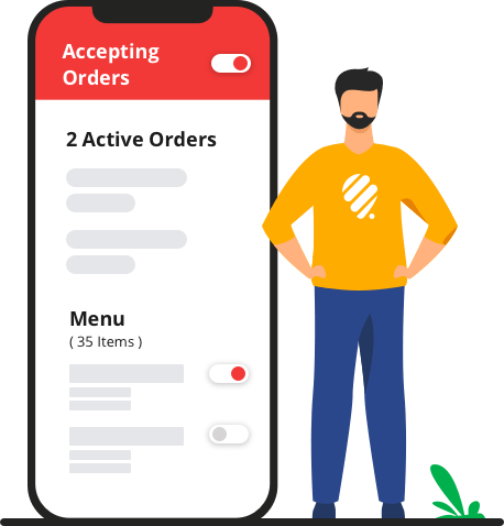 multi restaurant food ordering management system for store managers